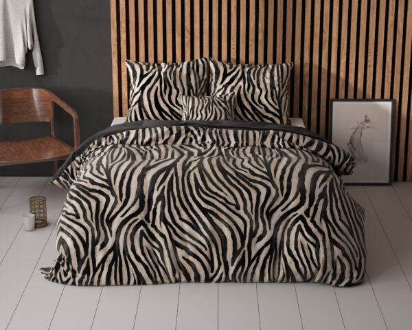 Zebra icon Zwart 140 x 200/220