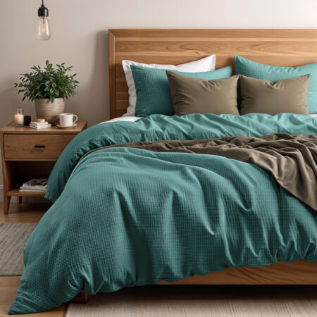 Waffle Groen 260 x 200/260