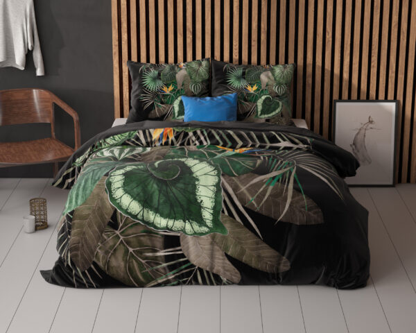Dark leaves Groen 240 x 200/220