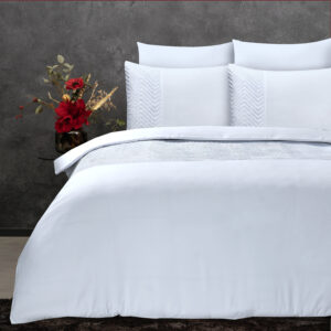 Velvet Crossline Wit 140 x 200/220