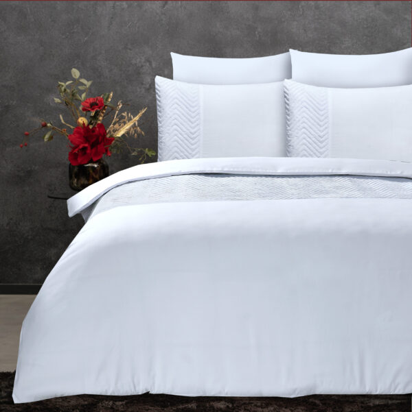 Velvet Crossline Wit 140 x 200/220