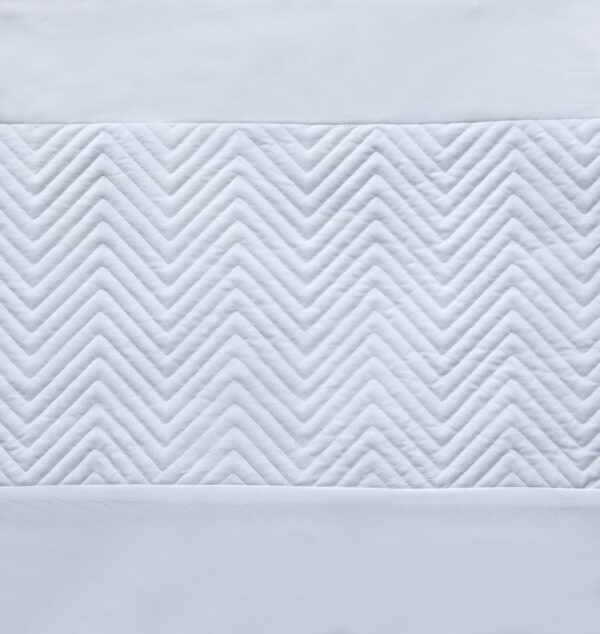 Sleeptime Velvet Crossline Wit 200 x 200/220 cm - Afbeelding 4