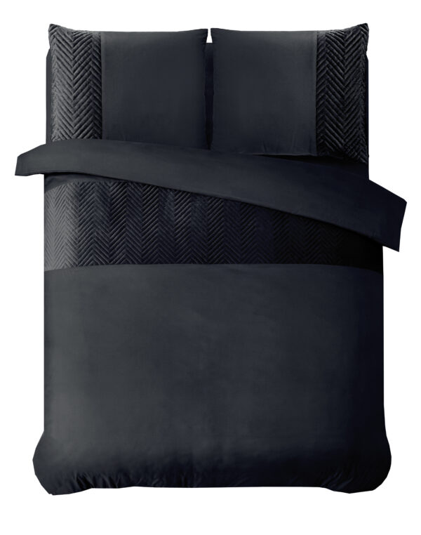 Velvet Crossline Zwart 140 x 200/220