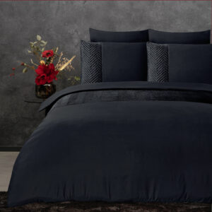 Velvet Crossline Zwart 140 x 200/220