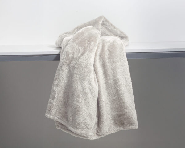 Teddy plaid Beige 150 x 200