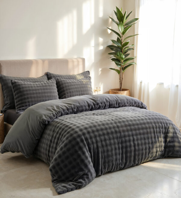 Pom Pom Antraciet 200 x 220