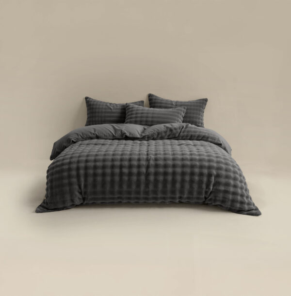 Sleeptime Pom Pom Antraciet 240 x 220 cm - Afbeelding 5