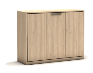 Tweepersoons Opklapbed Capsule eiken