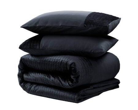 Velvet Band Zwart 140 x 220