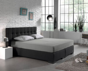 Dubbel Jersey 220 gr. Hoeslaken Grijs 190/200 x 220/230