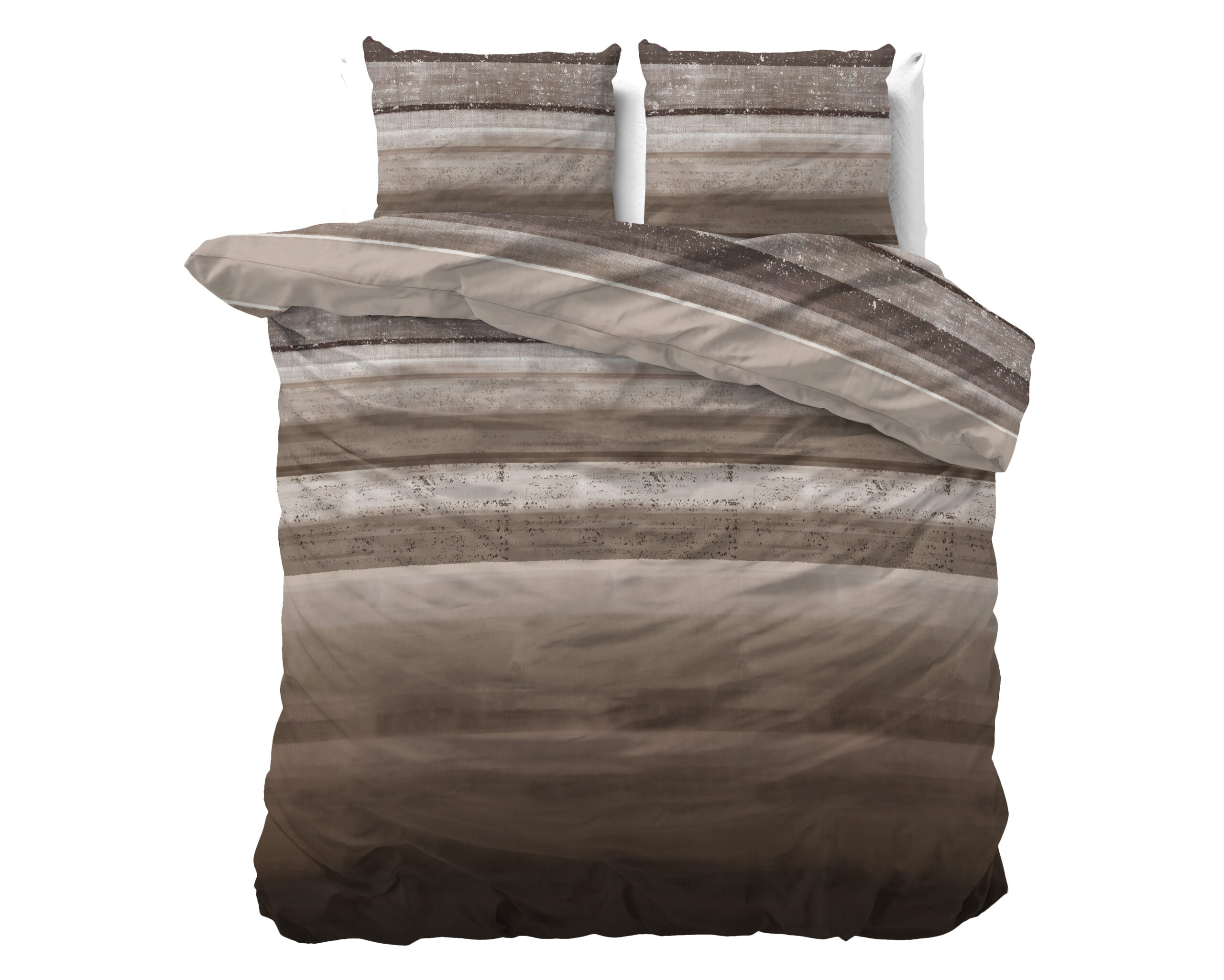 Sleeptime dekbedovertrek Marcus Taupe 240 x 220 cm