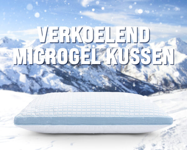 Dreamhouse 3D Blue Cell Tech Verkoelend Microgel Kussen cm - Afbeelding 5