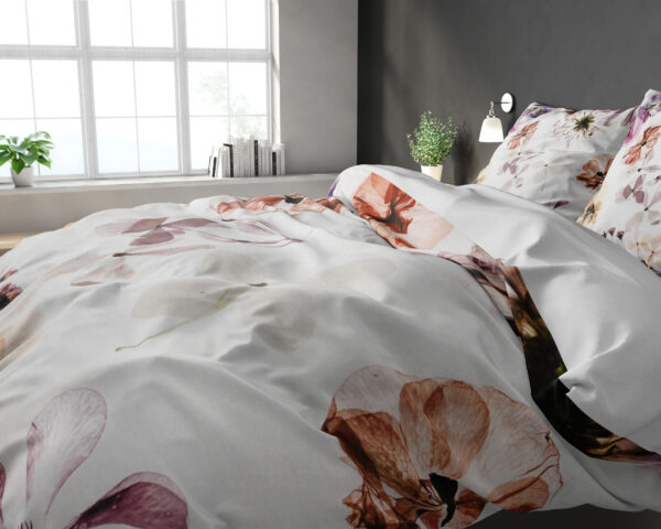 Lovely Flowers Wit 140 x 220