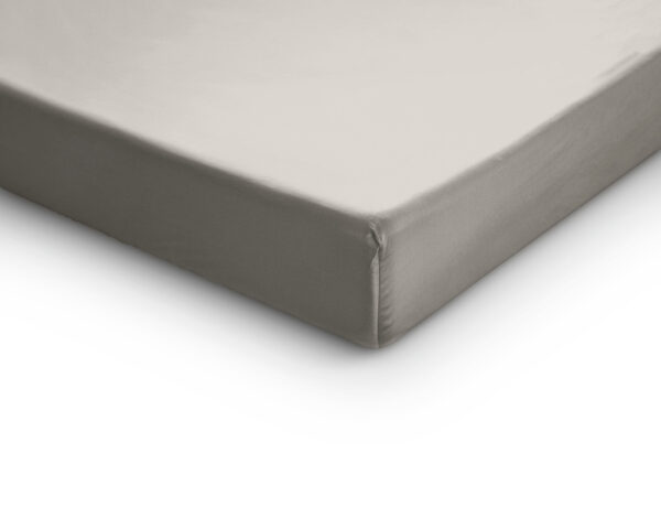Primaviera Deluxe Splittopper Satijn Hoeslaken Creme 180 x 220 cm - Afbeelding 4
