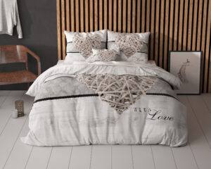 Home is heart Wit 140 x 200/220
