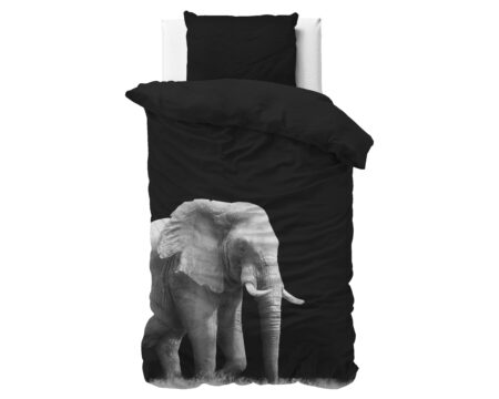 Elephant Zwart 140 x 200/220