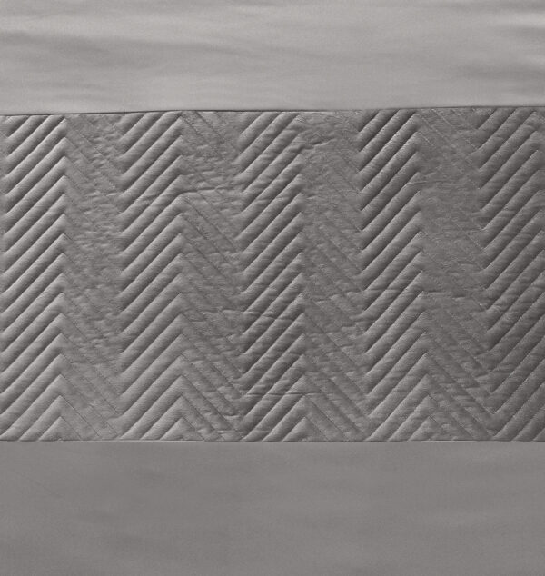 Sleeptime Velvet Crossline Zand/Grijs 240 x 200/220 cm - Afbeelding 4