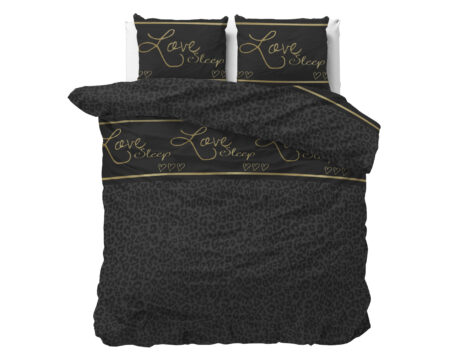 Dark Sleep Zwart 200 x 200/220