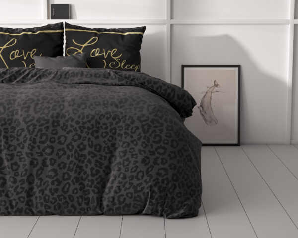 Dark Sleep Zwart 200 x 200/220
