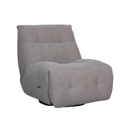 LABEL51 Fauteuil Relax & Recharge - Truffel grijs - Boucle