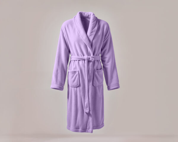 Coral fleece Badjas  Lila M/L