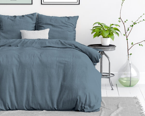 Stone washed Blauw 140 x 200/220