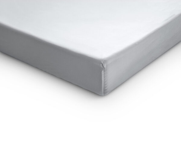 Primaviera Deluxe Satijnen Hoeslaken Wit 200 x 220 cm - Afbeelding 4