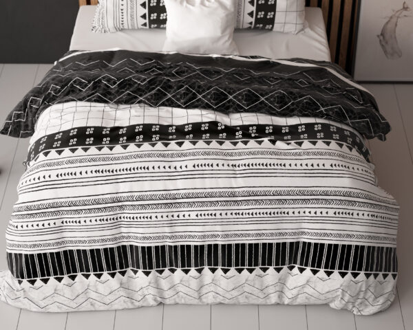Sleeptime Artic Stripe Wit 240 x 220 cm - Afbeelding 5