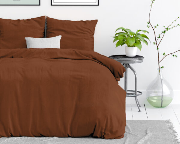 Stone washed Bruin 200 x 200/220