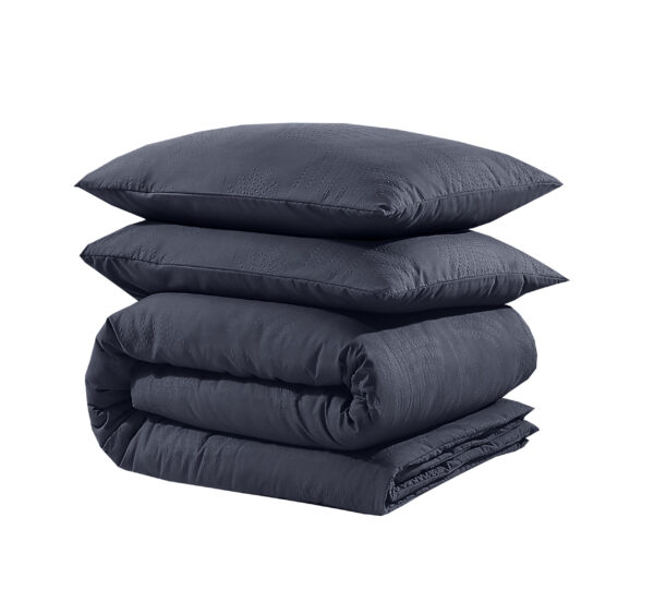 Sleeptime Leaves 3D Antraciet 200 x 200/220 cm - Afbeelding 3