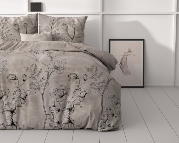 Sleeptime Dora Taupe 140 x 200/220 cm - Afbeelding 3