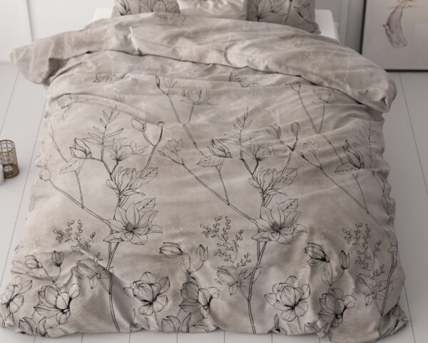 Sleeptime Dora Taupe 140 x 200/220 cm - Afbeelding 5