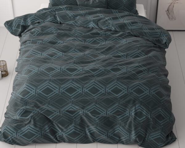 Sleeptime Wavey Navy 140 x 200/220 cm - Afbeelding 5