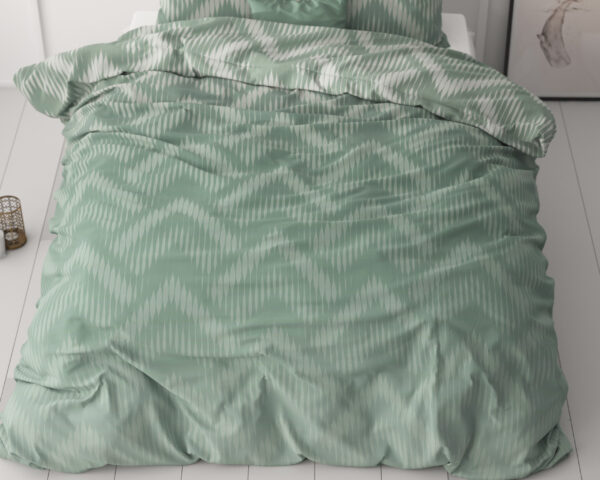 Sleeptime Wavey Shades Groen 140 x 200/220 cm - Afbeelding 5