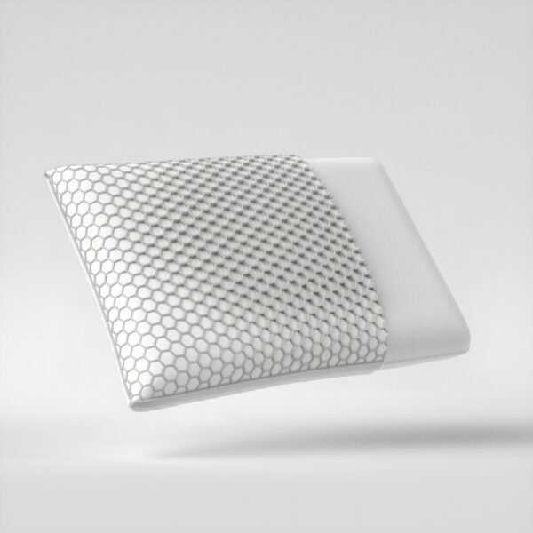 TPE Rebound Firm Core Kussen Grijs 60 x 40 x 13