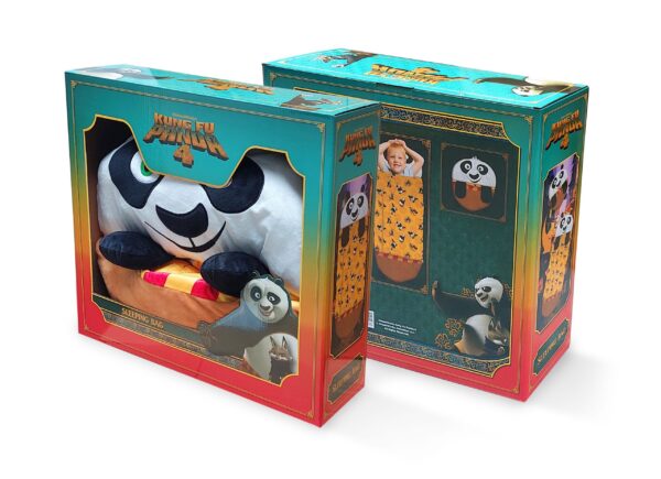 Kung Fu Panda slaapzak 50 x 130 cm - polyester - Afbeelding 2