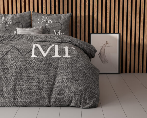 Sleeptime Mr And Mrs 3 Antraciet 240 x 200/220 cm - Afbeelding 3
