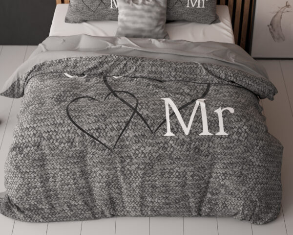 Sleeptime Mr And Mrs 3 Antraciet 240 x 200/220 cm - Afbeelding 5