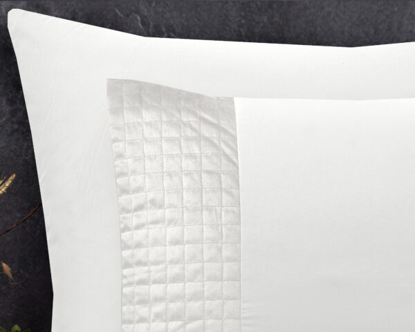Sleeptime Velvet Band Wit 200 x 220 cm - Afbeelding 5