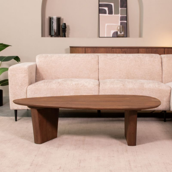 LABEL51 Salontafel Wow - Nature - Mangohout - 135 cm