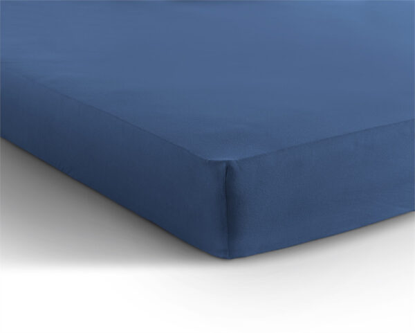 Dreamhouse Enkel Jersey 135 gr. Hoeslaken Blauw 140 x 200 cm - Afbeelding 5