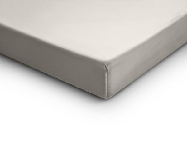 Primaviera Deluxe Satijnen Hoeslaken Creme 160 x 200 cm - Afbeelding 4