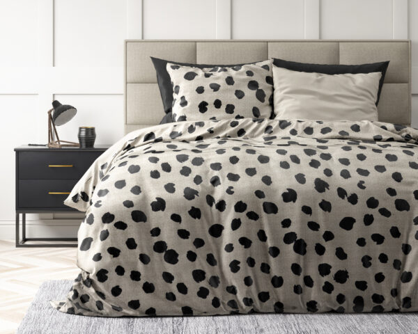Sleeptime Velvet Stip Wit 240 x 220 cm - Afbeelding 3