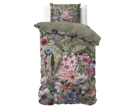 Aurelie Groen 140 x 200/220 + 1 x kussensloop 60x70
