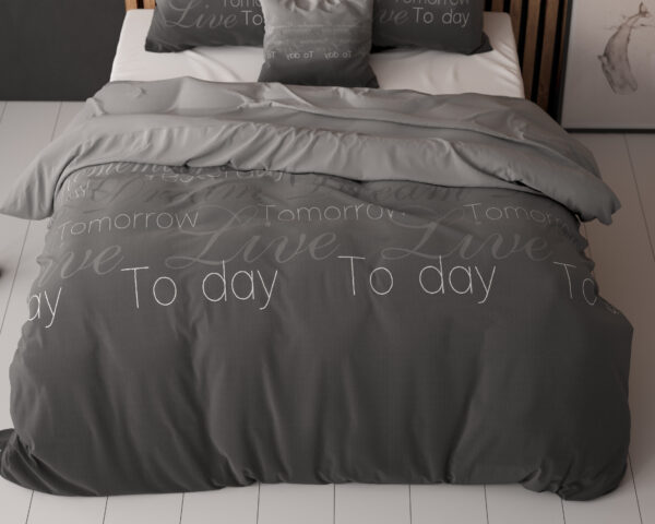 Sleeptime Live Today Antraciet 240 x 220 cm - Afbeelding 4
