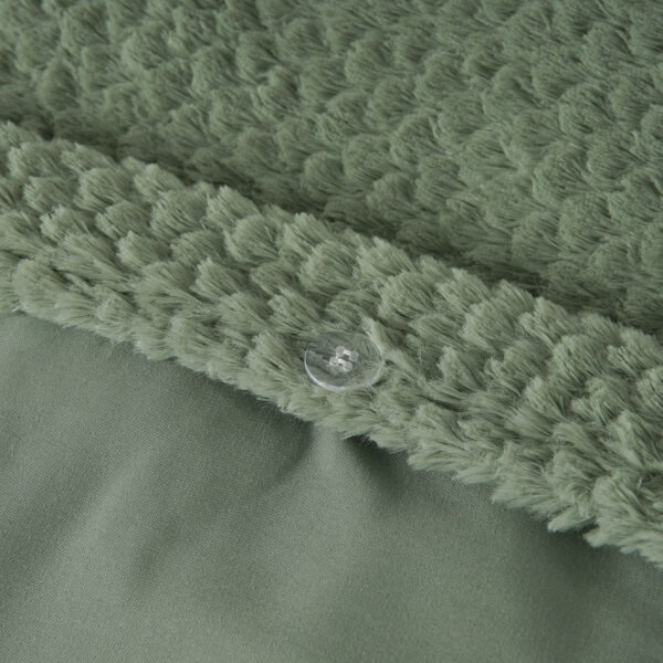 Sleeptime Fur Teddy Groen 240 x 200/220 cm - Afbeelding 4