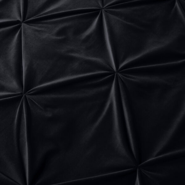 Sleeptime Velvet Pintuck Zwart 240 x 200/220 cm - Afbeelding 5