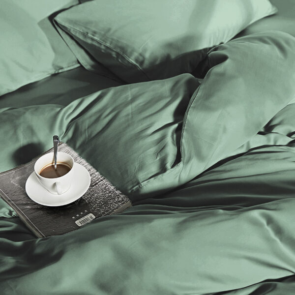 Primaviera Deluxe 100% Bamboo Groen 240 x 200/220 cm - Afbeelding 4