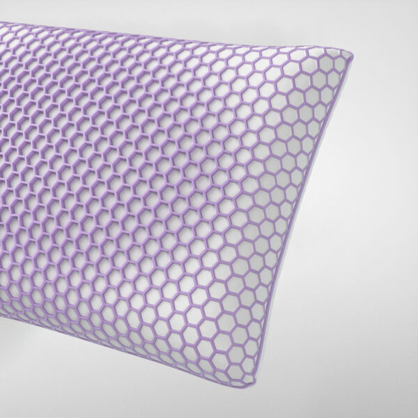 TPE memory foam Kussen Paars 60 x 40 x 13 cm - Afbeelding 5