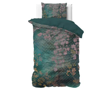 Raddison Flower Groen 140 x 200/220